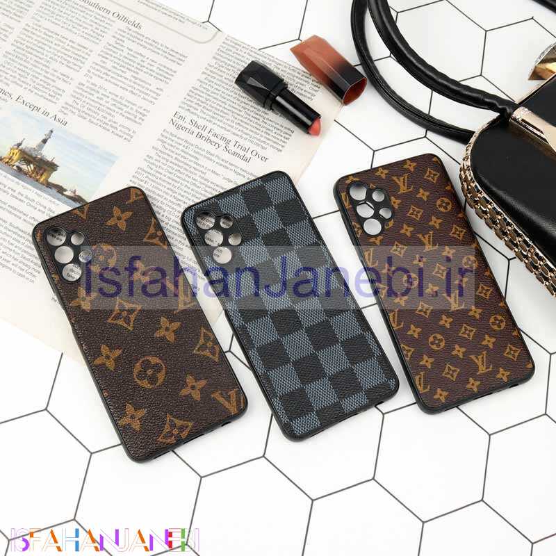 اصفهان جانبی-قاب چرمی لاکچری محافظ لنزدار Samsung A32