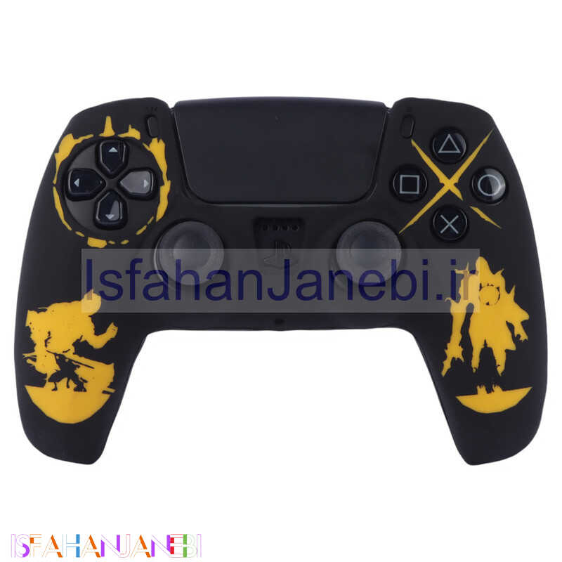 اصفهان جانبی-روکش دسته بازی PS5 طرح Dark Souls 3 زمینه مشکی