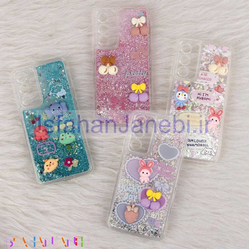 اصفهان جانبی-قاب آکواریومی Casetify سامسونگ Galaxy A54 عروسکی برجسته محافظ لنزدار