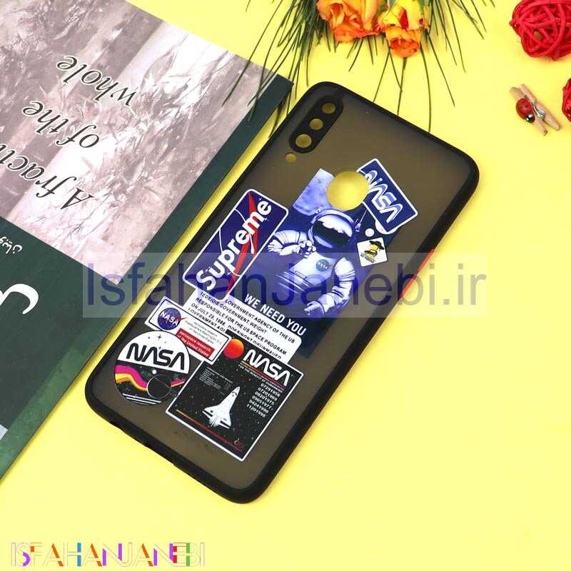 اصفهان جانبی-قاب PC مات محافظ لنزدار طرحدار NASA سامسونگ A20s