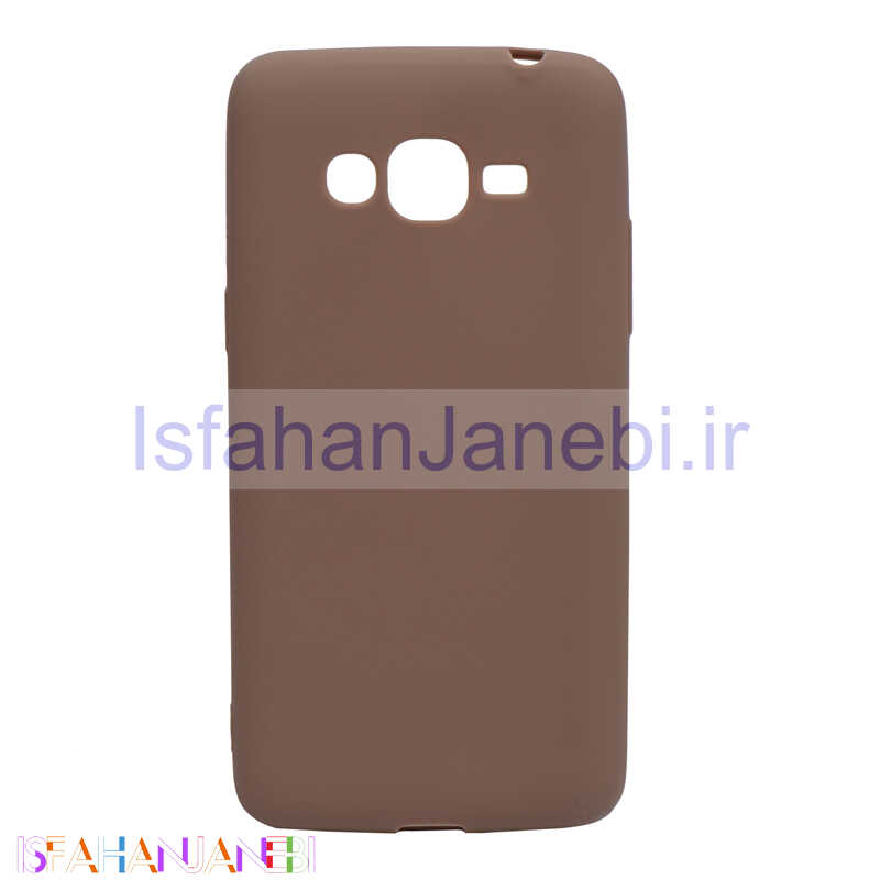 اصفهان جانبی-قاب ژله ای رنگی سامسونگ J2 Prime شکلاتی