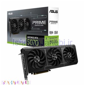 اصفهان جانبی-کارت گرافیک ASUS PRIME GeForce RTX 5070 OC Edition 12GB GDDR7 192Bit