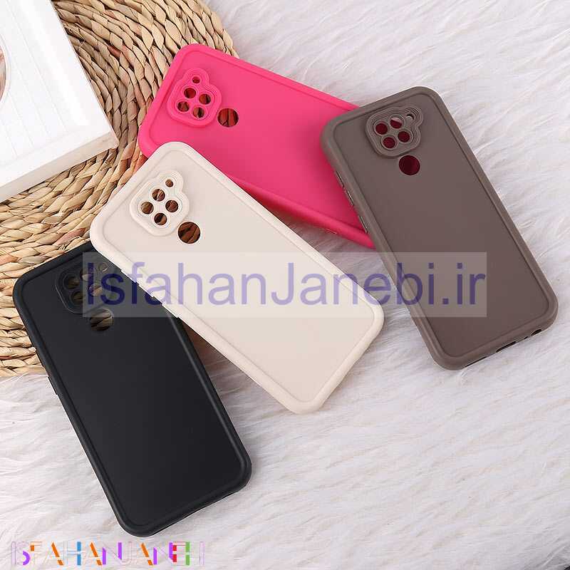 اصفهان جانبی-قاب سولید شیائومی Redmi Note 9 / Redmi 10x 4G محافظ لنزدار