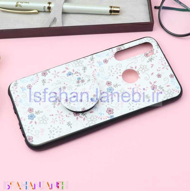 اصفهان جانبی-قاب فانتزی برجسته + پاپ سوکت کد5 شیائومی Redmi Note 8