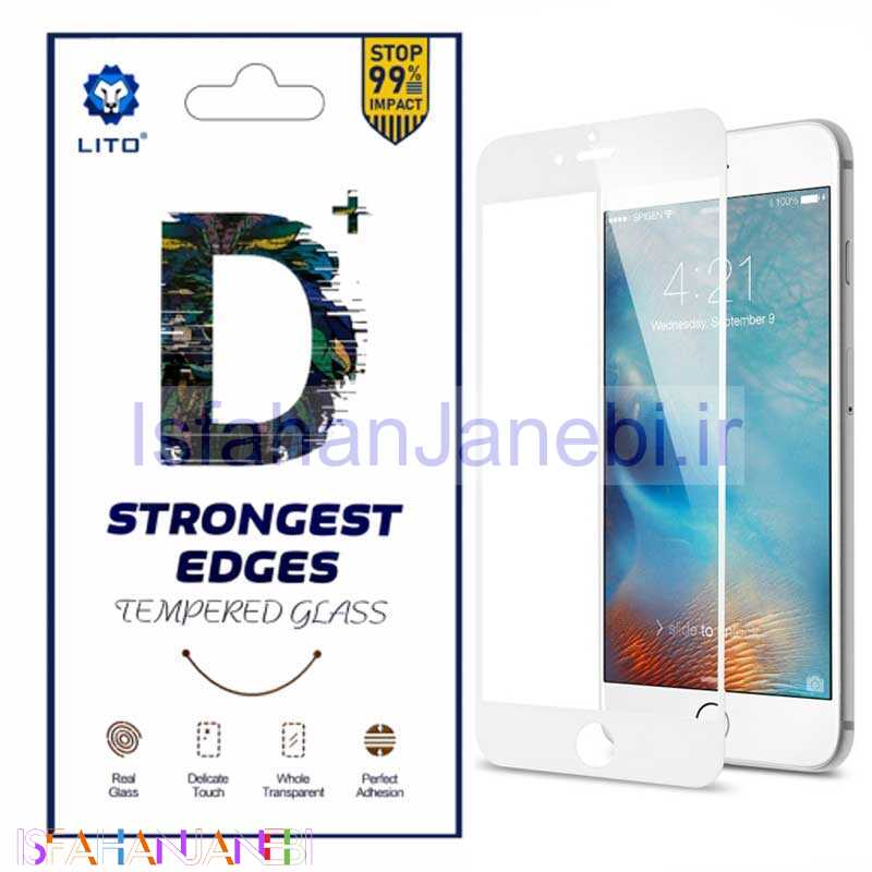 اصفهان جانبی-گلس +D لیتو +Apple iPhone 7+/8