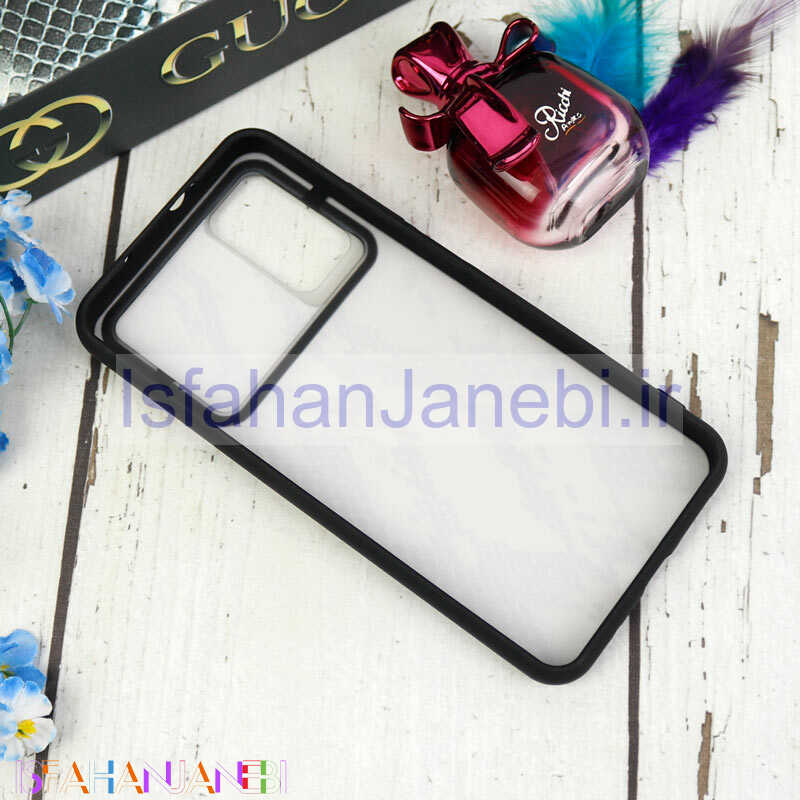 اصفهان جانبی-قاب طرحدار محافظ لنزدار کشویی + پاپ سوکت طرح پوست ماری شیائومی Poco M3 سری C