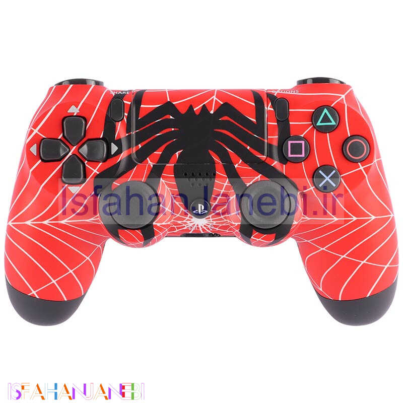 اصفهان جانبی-دسته بی سیم SONY PlayStation 4 DualShock 4 High Copy طرح Spider Man کد 5