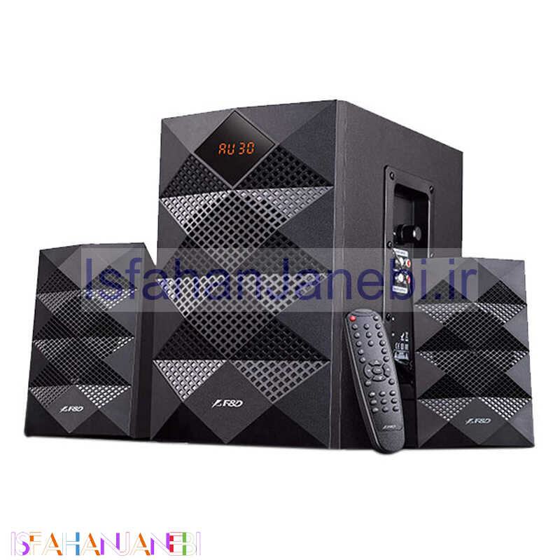 اصفهان جانبی-اسپیکر بلوتوثی فلش خور Fenda F&D A180X + ریموت کنترل