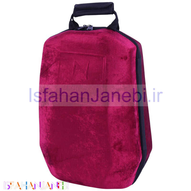 اصفهان جانبی-کیف کوله ای کنسول بازی PS5 Slim مخملی قرمز