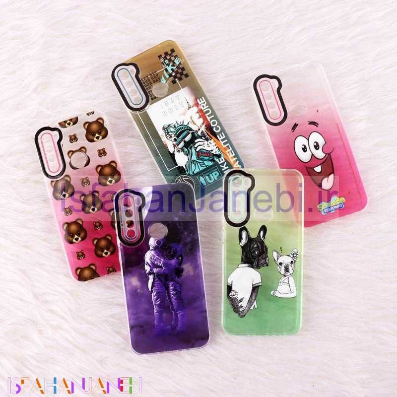 اصفهان جانبی-قاب ژله ای فانتزی محافظ لنزدار Xiaomi Redmi Note 8