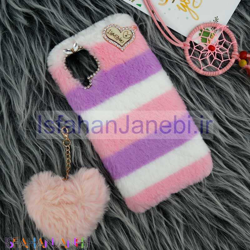 اصفهان جانبی-قاب پشمالو پوم پوم دار Samsung Galaxy A12