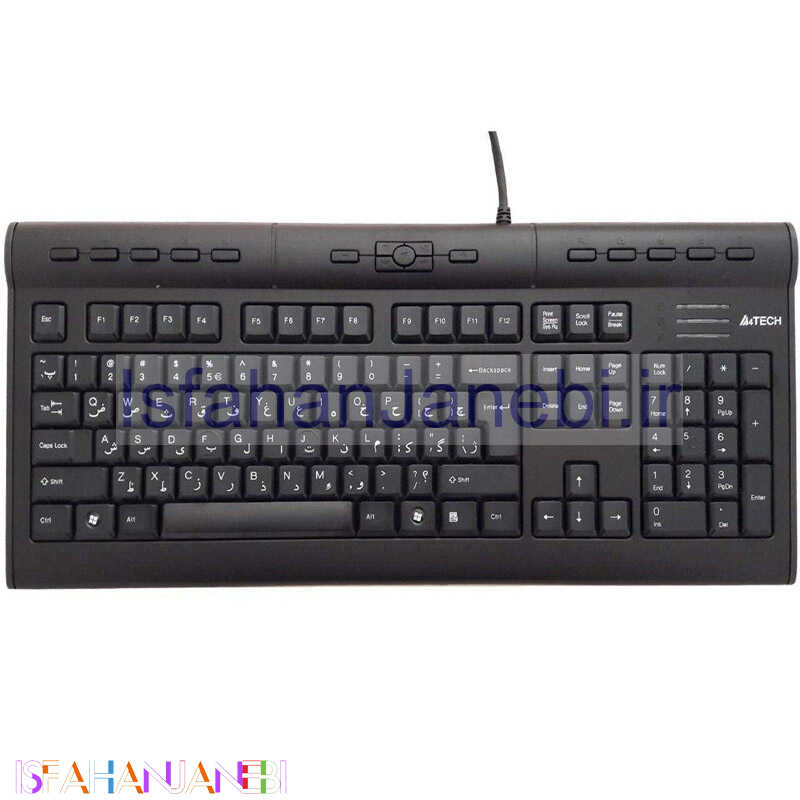 اصفهان جانبی-کیبورد ایفورتک A4TECH KL-7MUU