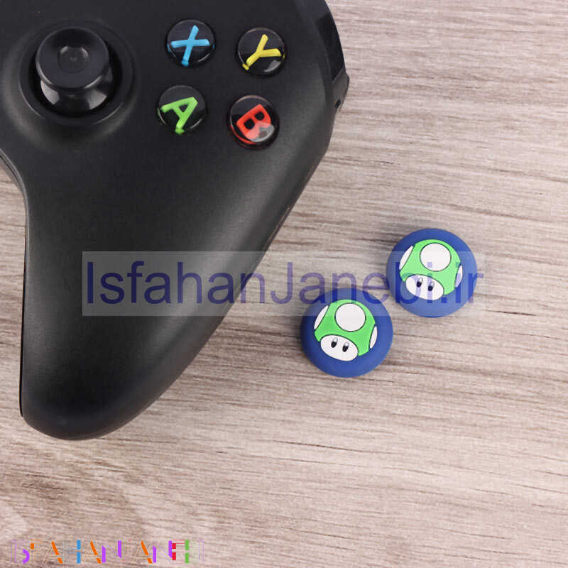 اصفهان جانبی-روکش آنالوگ دسته بازی Play Station/XBOX طرح Up Mushrooms