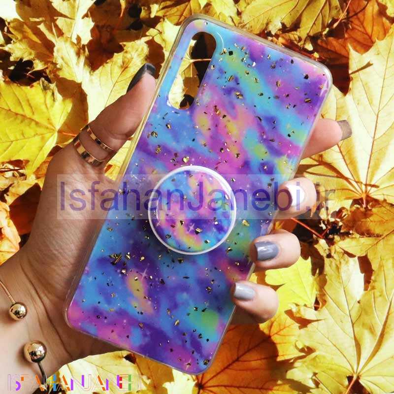 اصفهان جانبی-قاب رنگین کمانی پاپ سوکت دار خرچنگی کد5 سامسونگ A30s / A50s