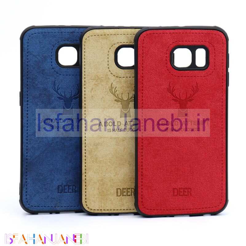 اصفهان جانبی-قاب چرمی طرح گوزن Samsung Galaxy S6