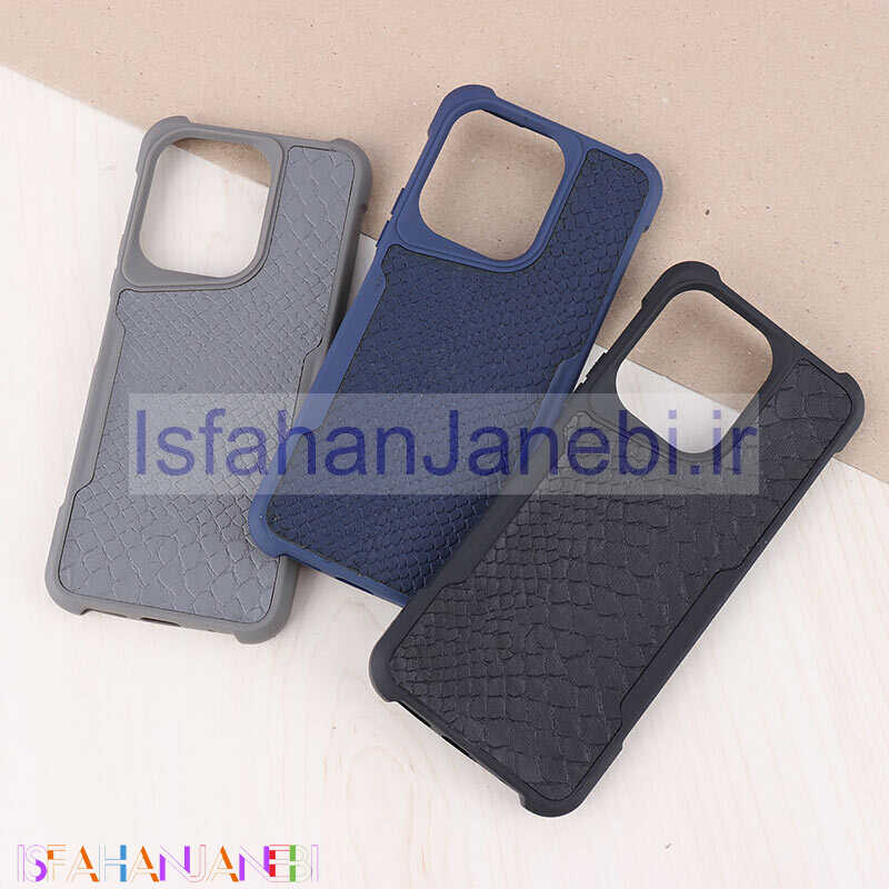 اصفهان جانبی-قاب چرمی شیائومی Redmi 13 4G / Redmi 13 5G سوسماری