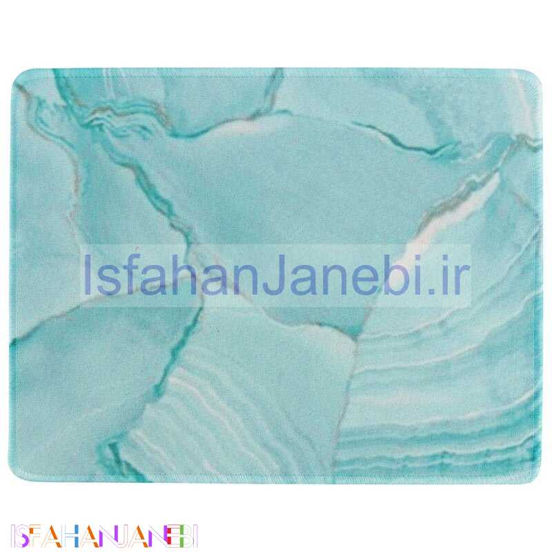 اصفهان جانبی-پد موس Blue NU124 23*18cm طرح سنگ مرمر