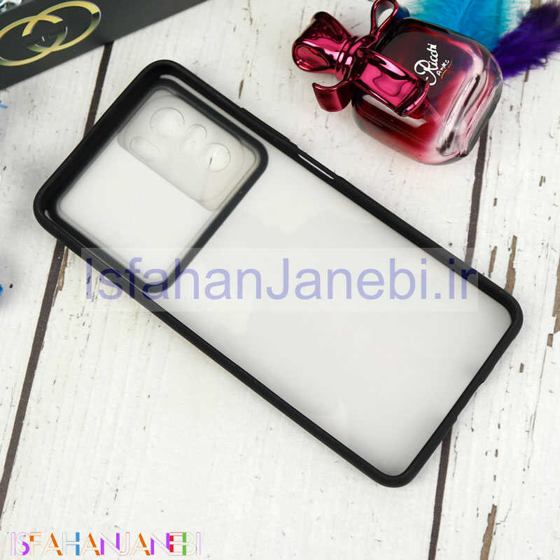 اصفهان جانبی-قاب طرحدار محافظ لنزدار کشویی + پاپ سوکت طرح Joker شیائومی Poco F3 سری C