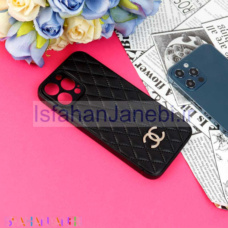 اصفهان جانبی-قاب چرمی Gucci محافظ لنزدار iPhone 13 Pro Max