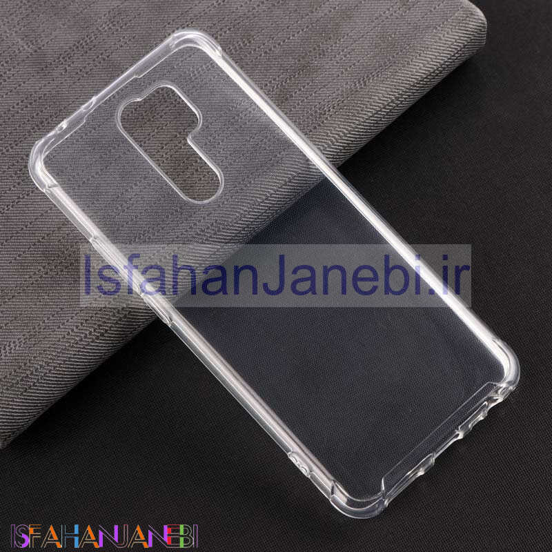 اصفهان جانبی-قاب ژله ای ضربه گیر بی رنگ Xiaomi Redmi 9 / 9 Prime