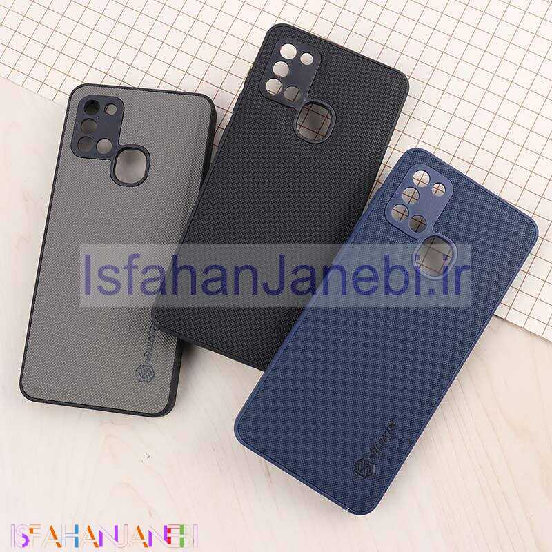 اصفهان جانبی-قاب کبریتی Nillkin سامسونگ Galaxy A21s محافظ لنزدار
