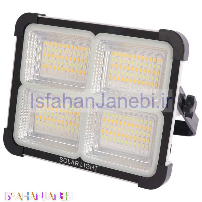 اصفهان جانبی-پروژکتور سیار شارژی و پاور بانک خورشیدی CCP-001
