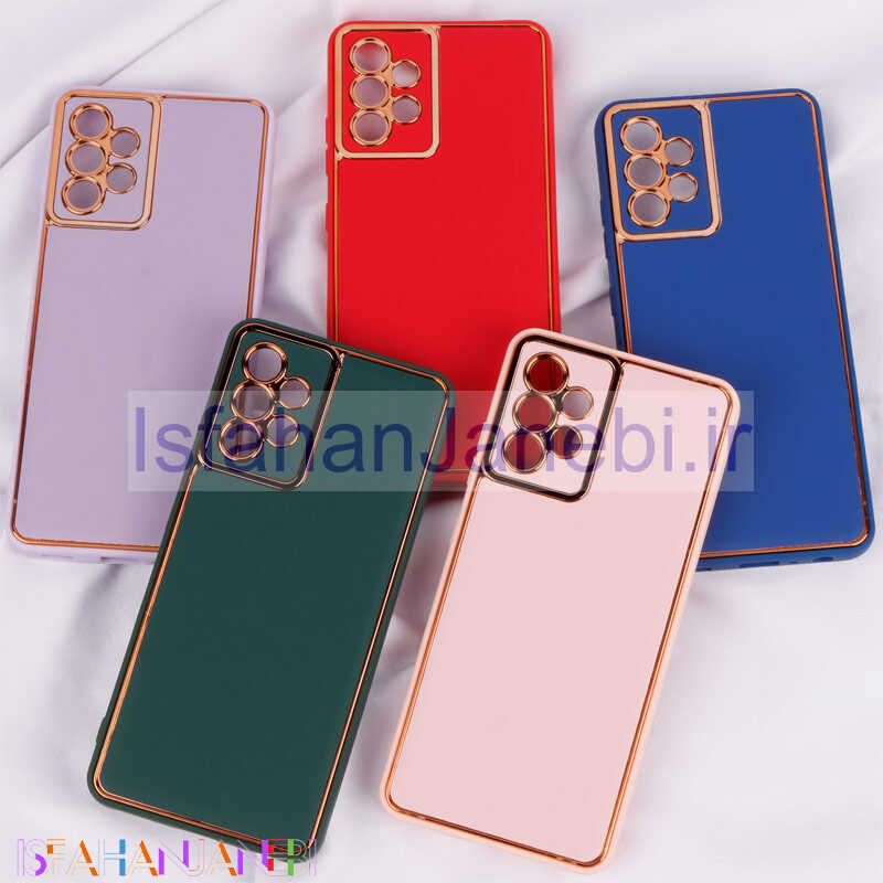 اصفهان جانبی-قاب چرمی My Case محافظ لنزدار Samsung Galaxy A32 4G