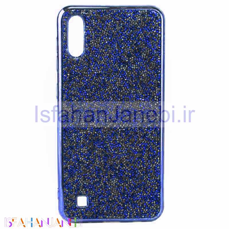 اصفهان جانبی-قاب نگین برجسته Samsung A10 آبی
