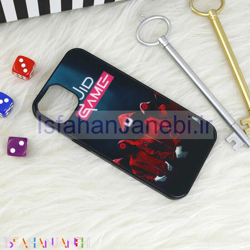 اصفهان جانبی-قاب پشت گلسی طرحدار اسکویید گیم iPhone 13