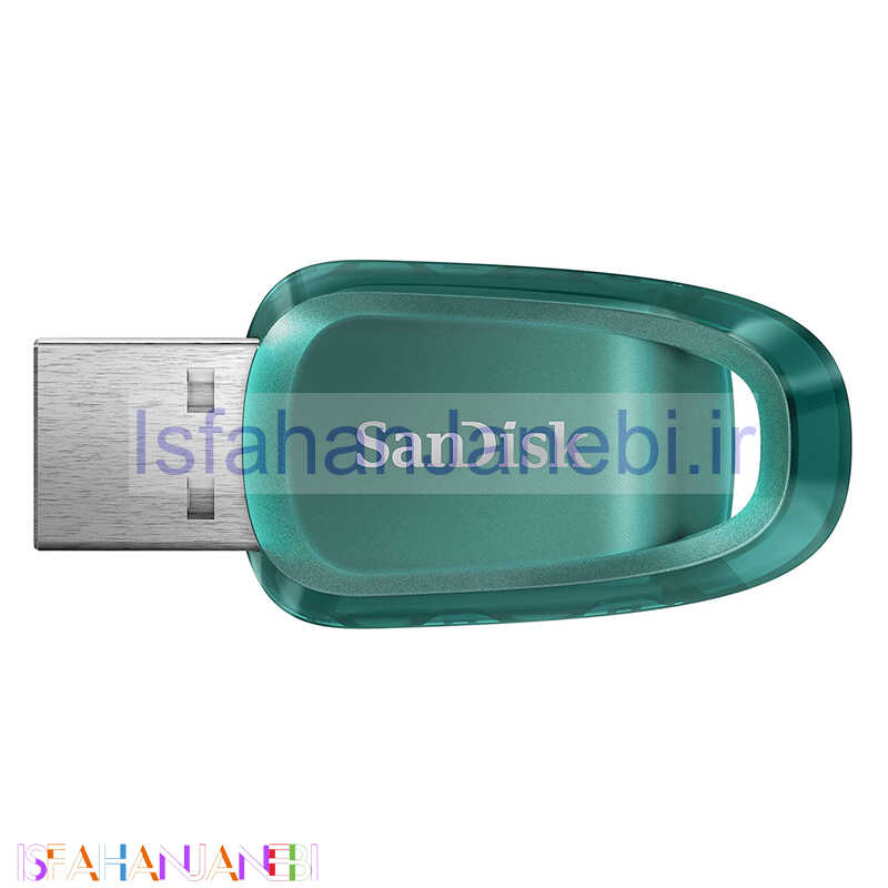 اصفهان جانبی-فلش 128 گیگ سن دیسک Sandisk Ultra Eco USB3.2