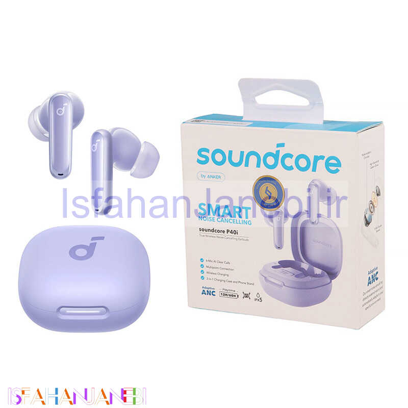 اصفهان جانبی-هندزفری بلوتوث دوتایی Anker Soundcore P40I TWS
