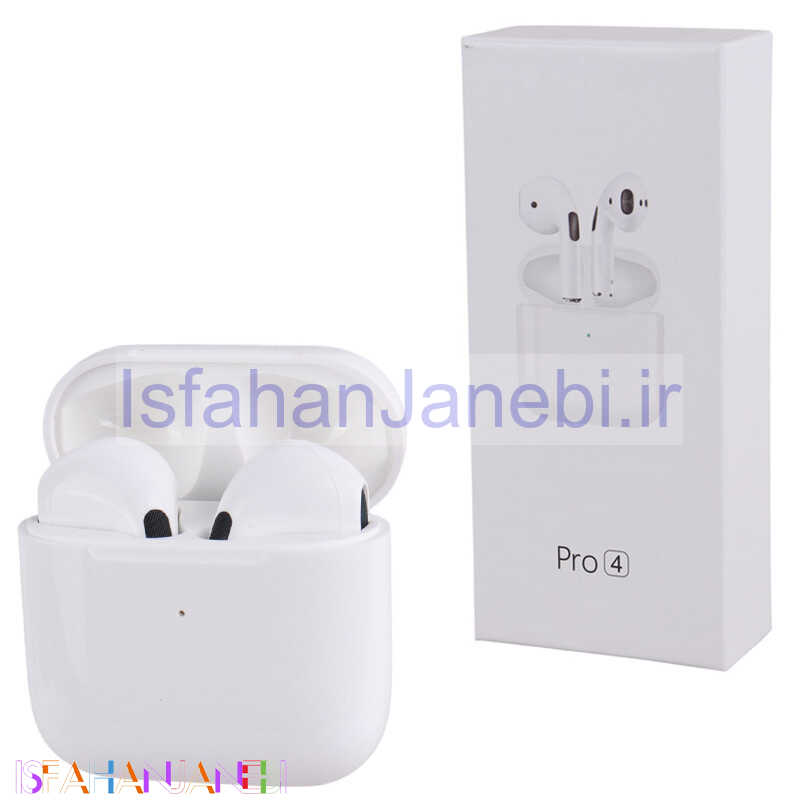 اصفهان جانبی-هندزفری بلوتوثی اپل Pro 4