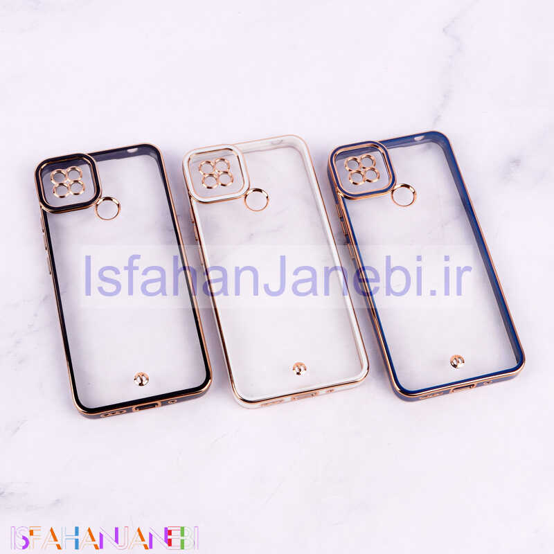 اصفهان جانبی-قاب Space شیائومی Redmi 9C دور رنگی محافظ لنزدار