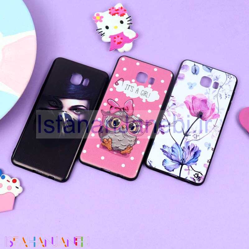 اصفهان جانبی-قاب فانتزی برجسته دخترانه سامسونگ C7 Pro سری 3