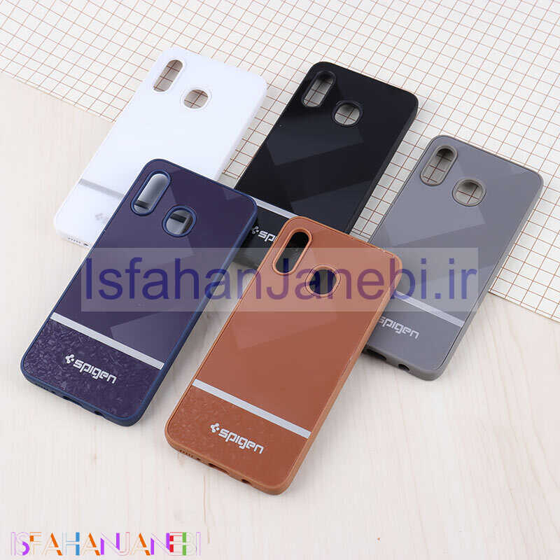 اصفهان جانبی-قاب Spigen سامسونگ Galaxy A20 / A30 طرح دار