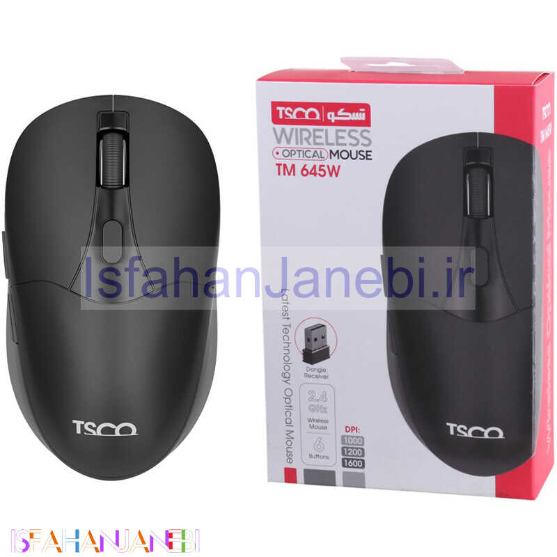 اصفهان جانبی-موس بی سیم تسکو TM 645W