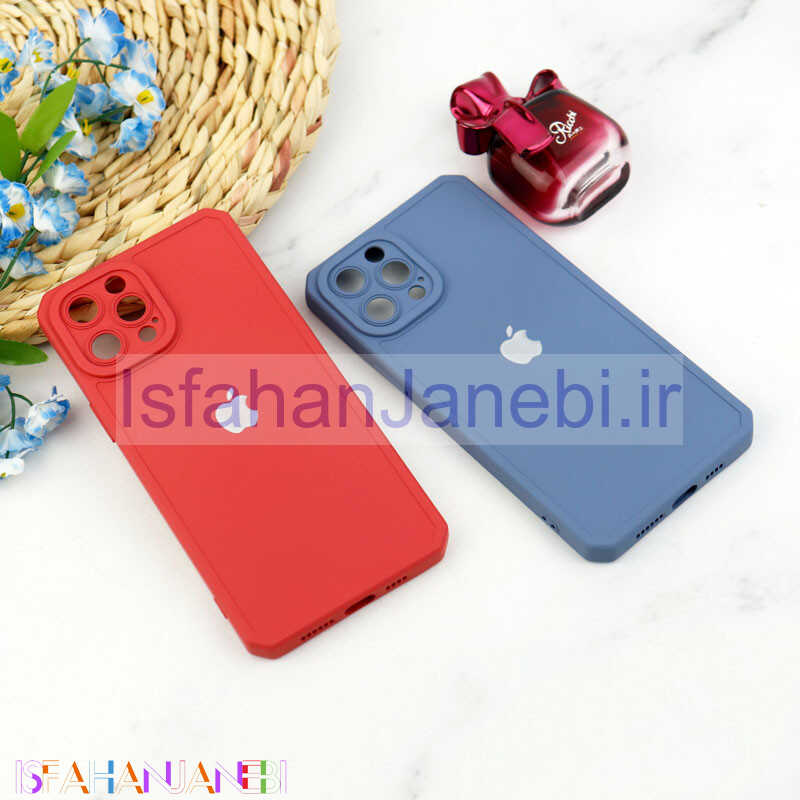 اصفهان جانبی-قاب سیلیکونی ژله ای Cam Sheild محافظ لنزدار iPhone 12 Pro Max