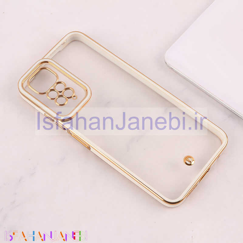 اصفهان جانبی-قاب ژله ای شیائومی Redmi Note 11 / 11S 4G دور رنگی محافظ لنزدار