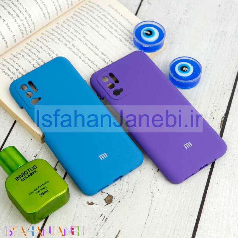 اصفهان جانبی-قاب سیلیکونی اصلی زیربسته شیائومی Poco M3 Pro محافظ لنزدار