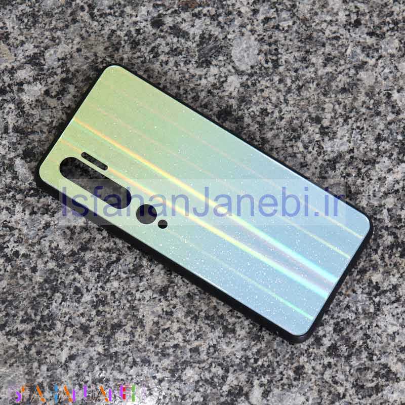 اصفهان جانبی-قاب لیزری پشت گلسی Xiaomi Mi Note 10 کد5