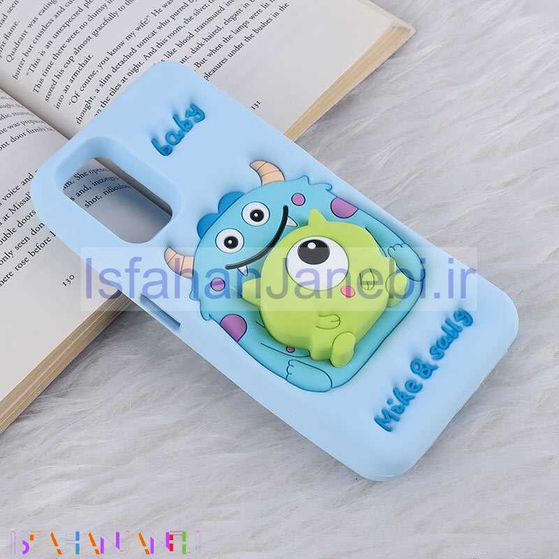 اصفهان جانبی-قاب عروسکی سامسونگ Galaxy A13 4G پاپ سوکت دار طرح Mike & Sully