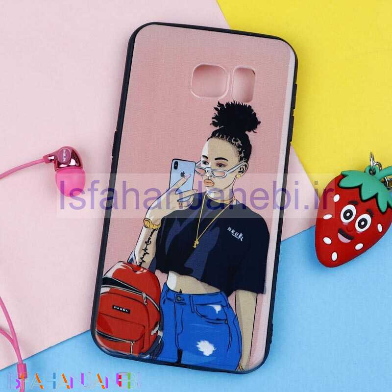 اصفهان جانبی-قاب فانتزی دخترانه کد48 سامسونگ Galaxy S6 Edge سری 2