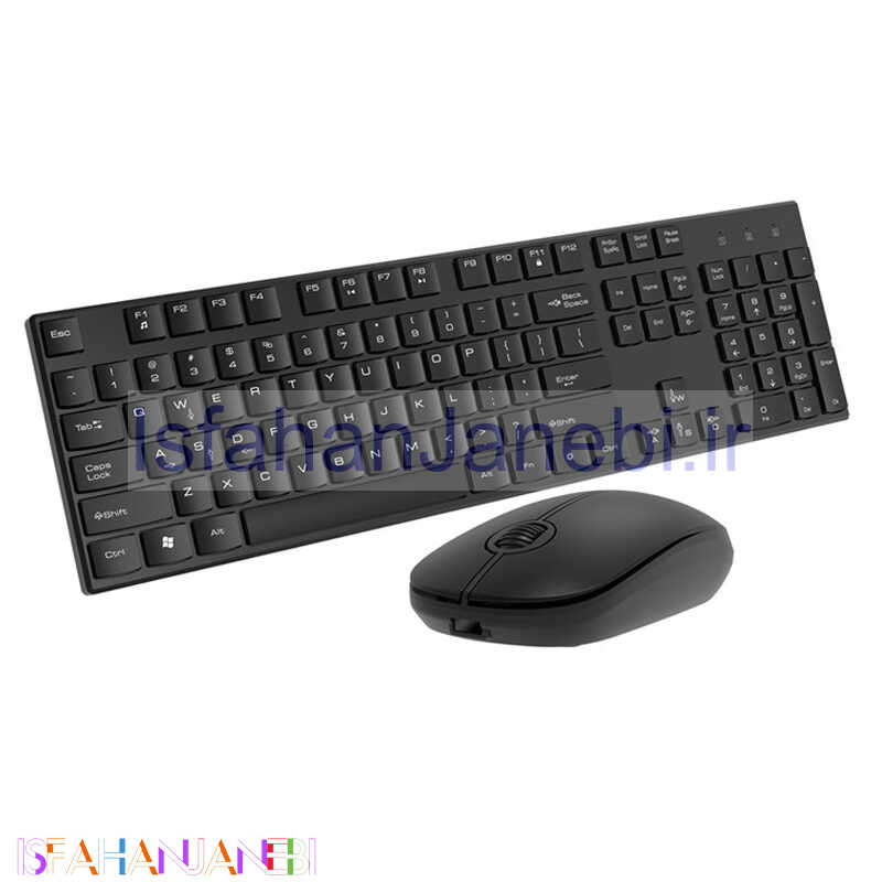 اصفهان جانبی-کیبورد و موس بی سیم GK600