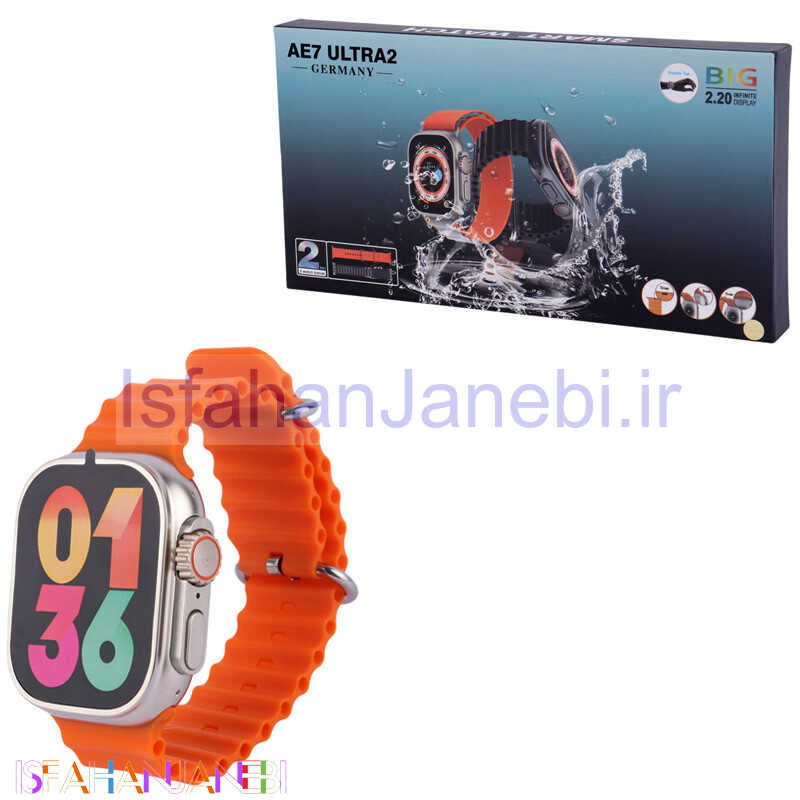 اصفهان جانبی-ساعت هوشمند AE7 Ultra 2 49mm