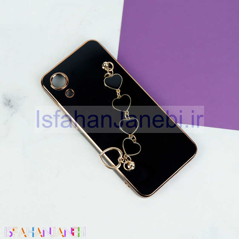 اصفهان جانبی-قاب My Case محافظ لنزدار + بند آویز Samsung Galaxy A03 Core