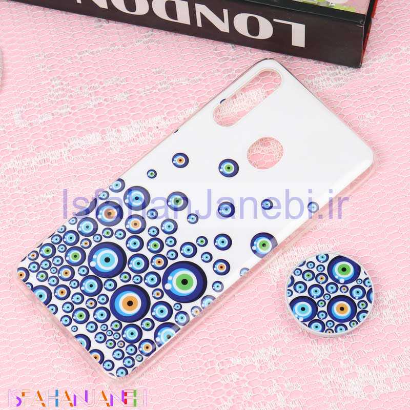 اصفهان جانبی-قاب سوپر IMD دور شفاف پاپ سوکت دار Samsung A20s چشم نظر