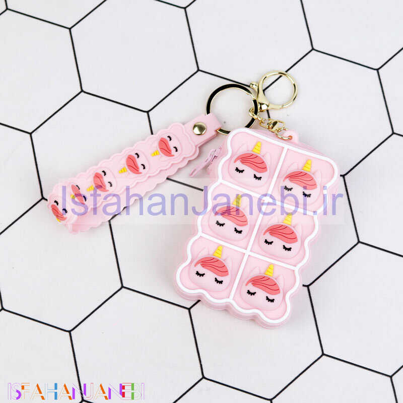 اصفهان جانبی-کیف هندزفری سیلیکونی طرح برجسته