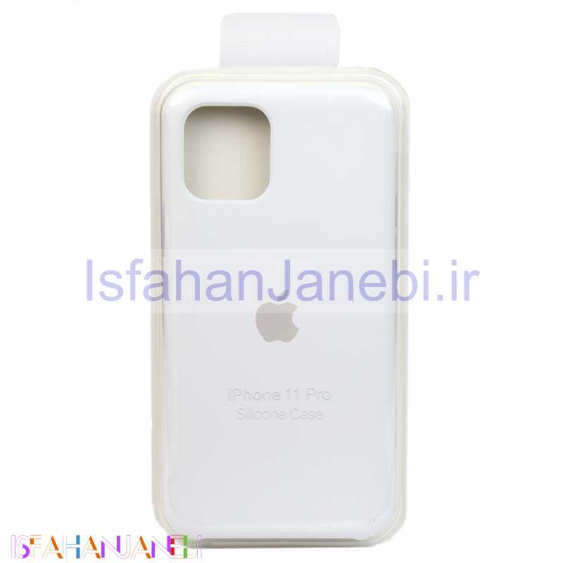 اصفهان جانبی-قاب سیلیکونی اصلی iPhone 11 Pro سفید
