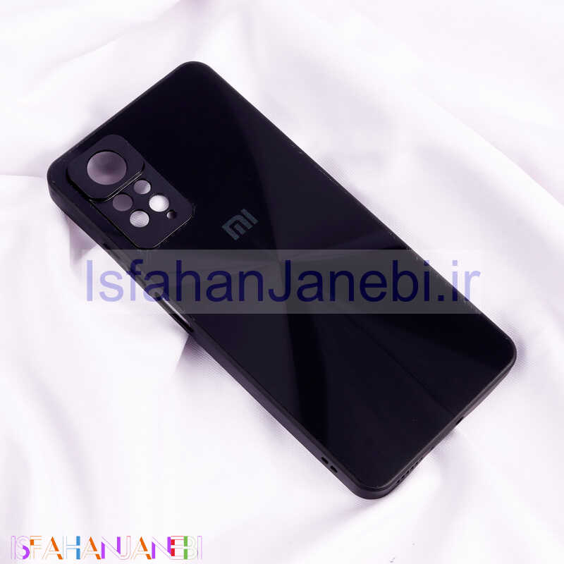اصفهان جانبی-قاب طرح PVD محافظ لنزدار Xiaomi Redmi Note 11 Pro مشکی