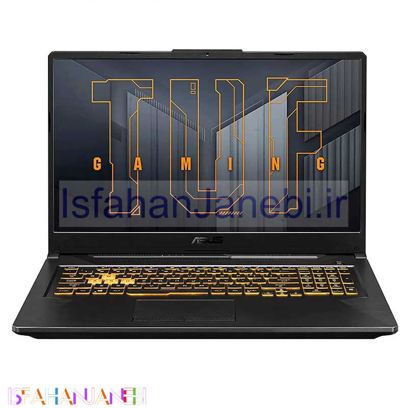 اصفهان جانبی-لپ تاپ گیمینگ ایسوس 15.6 اینچی TUF Gaming F15 FX506HF Core i5 11400H 16GB 512GB SSD RTX2050